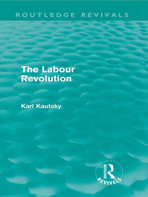 cover image of The Labour Revolution (Routledge Revivals)